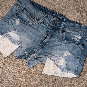 american eagle shorts size 6